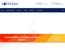 Tablet Screenshot of distexsa.com